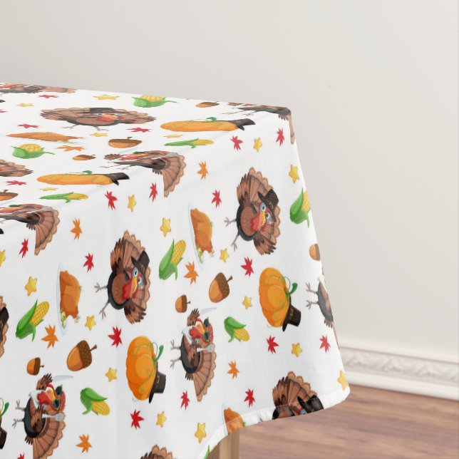 Toalha De Mesa Tablecloth de Ação de Graças (Posição Original)