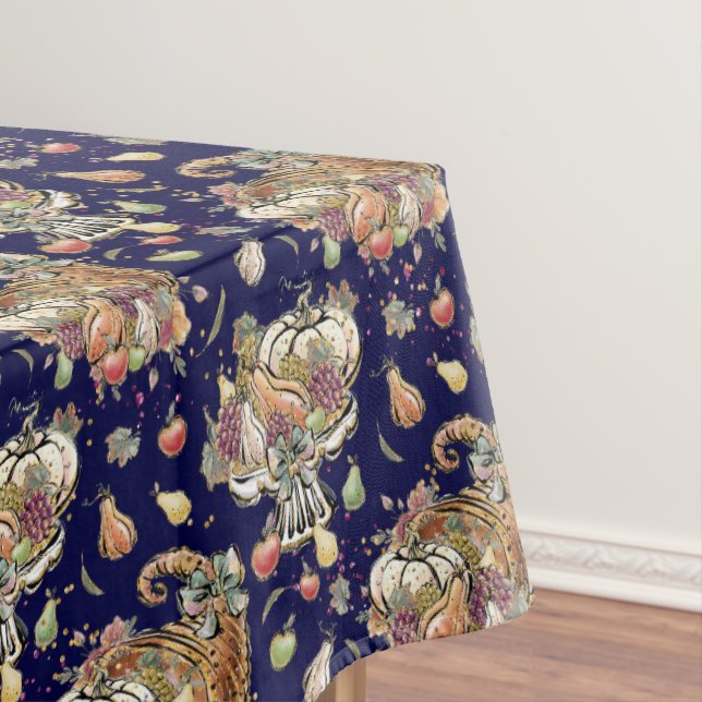 Toalha De Mesa Tablecloth de Ação de Graças Grande (Posição Original)