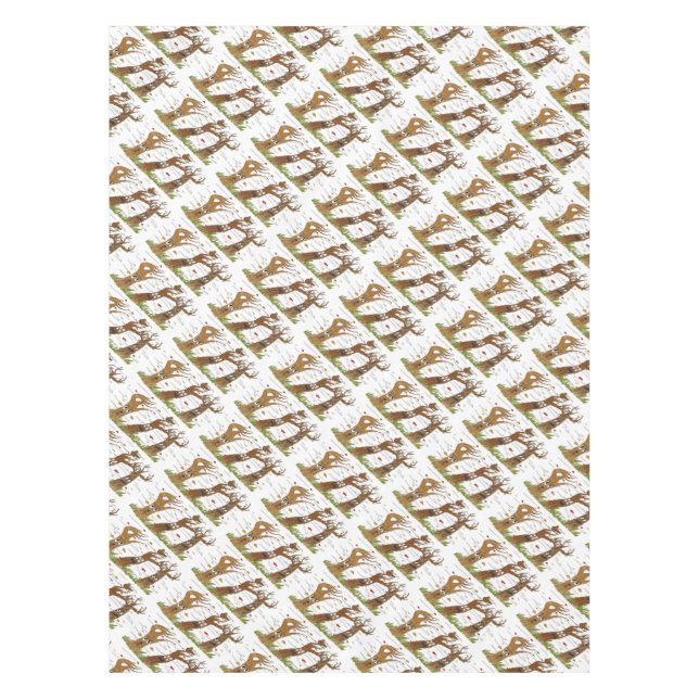 Toalha De Mesa Tablecloth de Árvores de Outono (Frente)