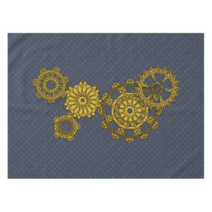 Toalha De Mesa Tablecloth de Clocagem Tecida