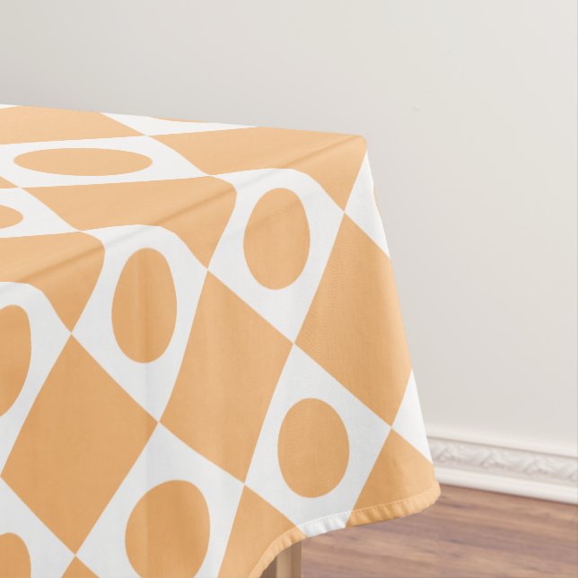 Toalha De Mesa Tablecloth de cores personalizadas do Mod Retro 60 (Posição Original)