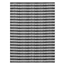 Toalha De Mesa Tablecloth de Design Musical do Teclado Piano