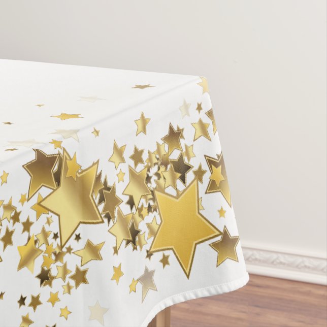 Toalha De Mesa Tablecloth de estrelas de férias "60x84" (Posição Original)