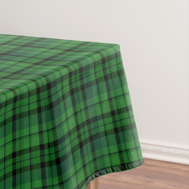 Toalha De Mesa Tablecloth de Feriado de Xadrez Verde (Posição Original)