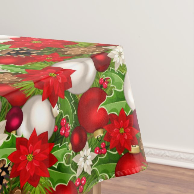 Toalha De Mesa Tablecloth de Feriados Felizes (Posição Original)