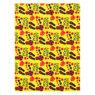 Toalha De Mesa Tablecloth de festas de Piscina de Verão
