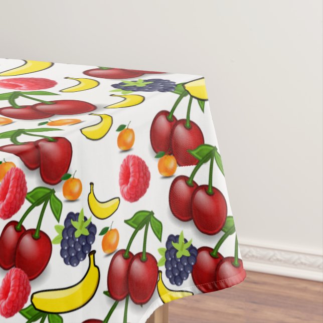 Toalha De Mesa Tablecloth de fruta (Posição Original)