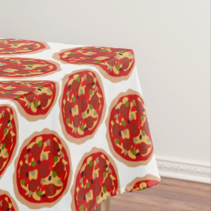 Toalha De Mesa Tablecloth de janto de pizza de Pepperoni