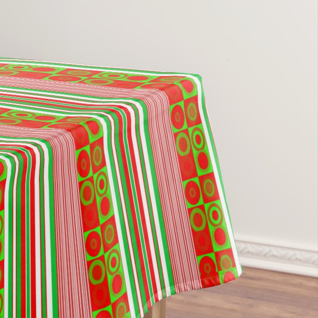 Toalha De Mesa Tablecloth de Natal, Feliz Natal (Posição Original)
