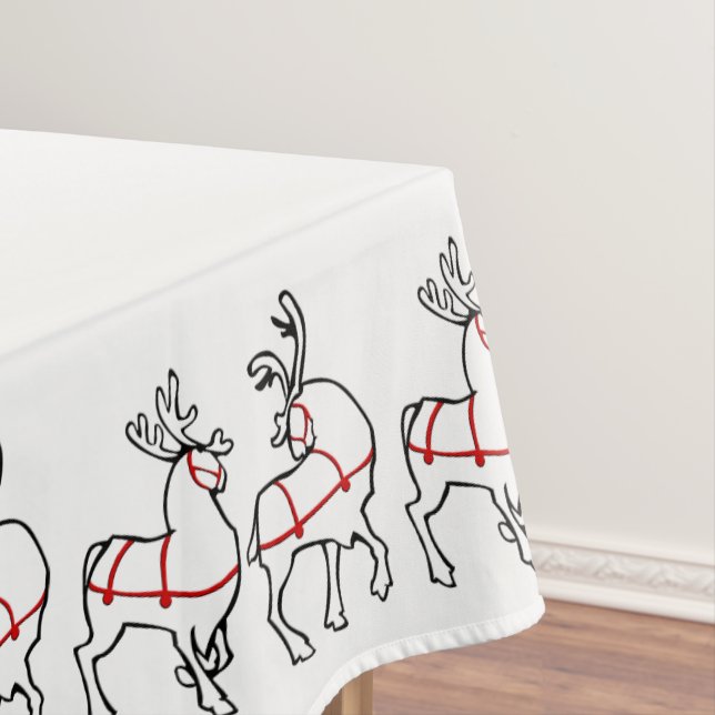 Toalha De Mesa Tablecloth de Natal Festivo (Posição Original)