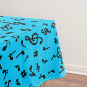 Toalha De Mesa Tablecloth de Notas de Música