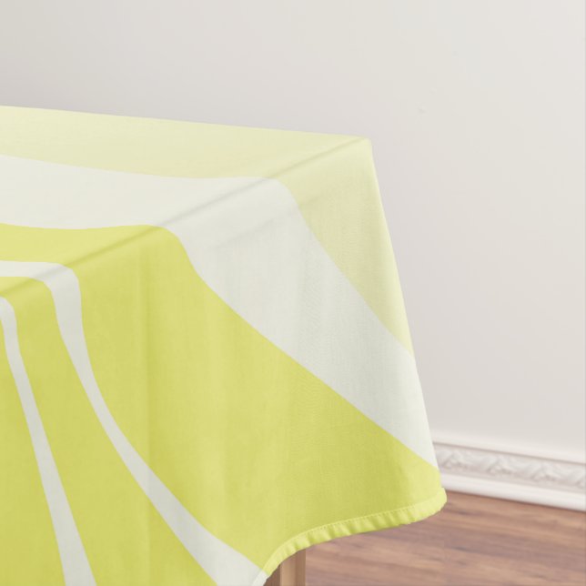 Toalha De Mesa Tablecloth de Ondas Amarelas (Posição Original)