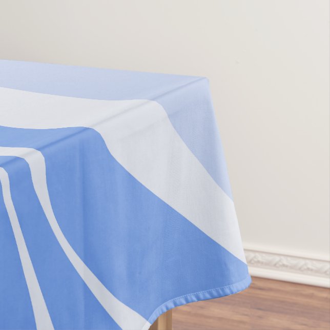 Toalha De Mesa Tablecloth de Ondas Azuis (Posição Original)