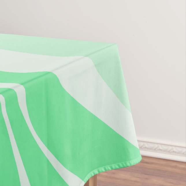 Toalha De Mesa Tablecloth de ondas verdes (Posição Original)
