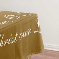 Tablecloth de Oração Familiar