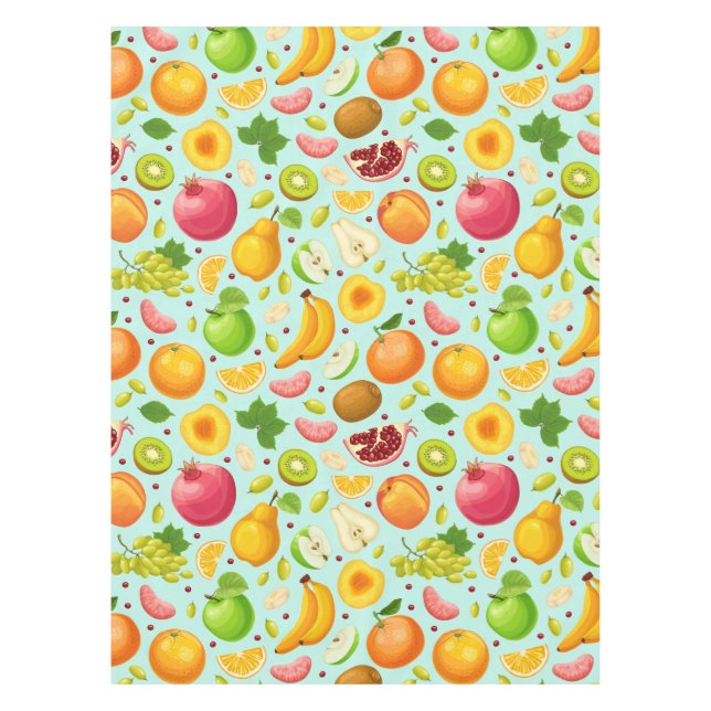 Toalha De Mesa Tablecloth de Padrão de fruta (Frente)