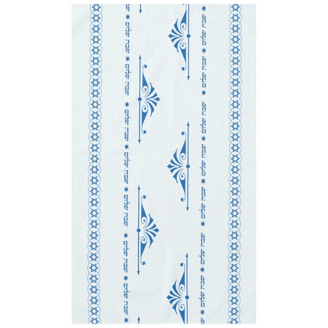 Toalha De Mesa Tablecloth de Shabbat Shalom (Frente)