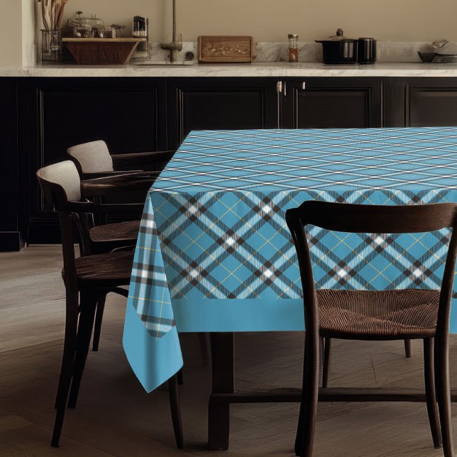 Toalha De Mesa Tablecloth de Xadrez Clássica - Presente Perfeito  (Classic Plaid Tablecloth – Perfect Gift for Men)