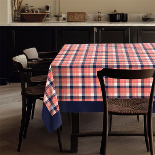Toalha De Mesa Tablecloth de xadrez no Decor de Mesa do Marinho d