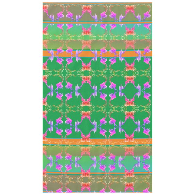 Toalha De Mesa Tablecloth do 16° aniversário das Velas e da Estát (Frente)