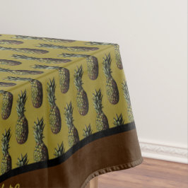 Toalha De Mesa Tablecloth do abacaxi - Personalização Opcional