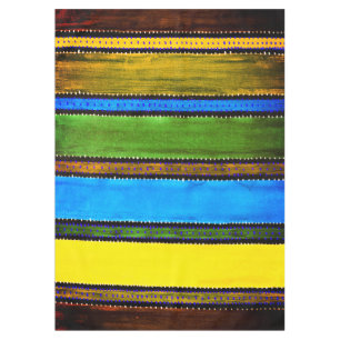 Toalha De Mesa Tablecloth do Arco-Íris da Guatemala