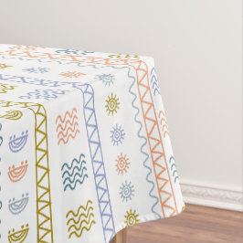 Toalha De Mesa Tablecloth do Padrão Folclórico Escandinavo