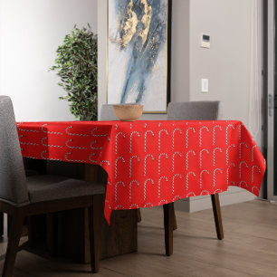 Toalha De Mesa Tablecloth do teste padrão do bastão de doces