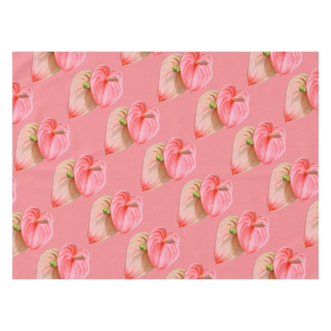 Toalha De Mesa Tablecloth - flor de Oilcloth (Frente (Horizontal))