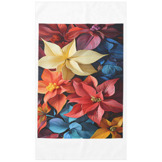 Toalha de Mesa (Tablecloth) Flores Natalinas