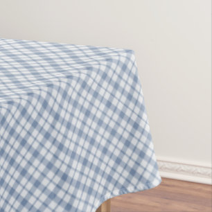 Toalha De Mesa Tablecloth formal do azul de índigo e o branco da