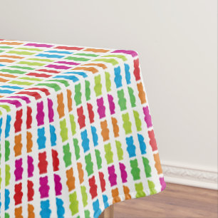 Toalha De Mesa Tablecloth gomoso do urso