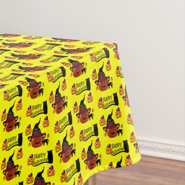 Toalha De Mesa Tablecloth Halloween (Posição Original)