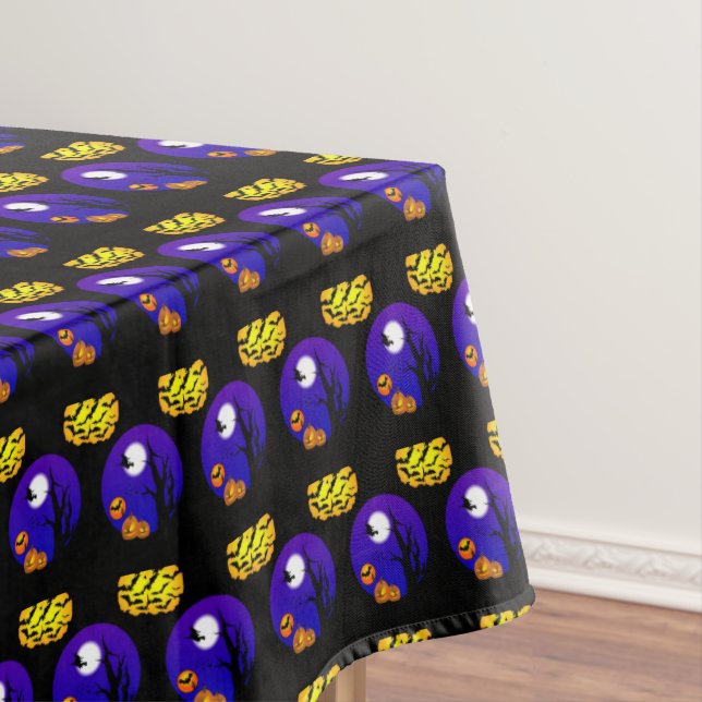 Toalha De Mesa Tablecloth Halloween (Posição Original)