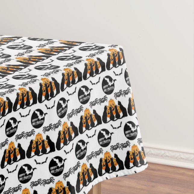 Toalha De Mesa Tablecloth Halloween (Posição Original)