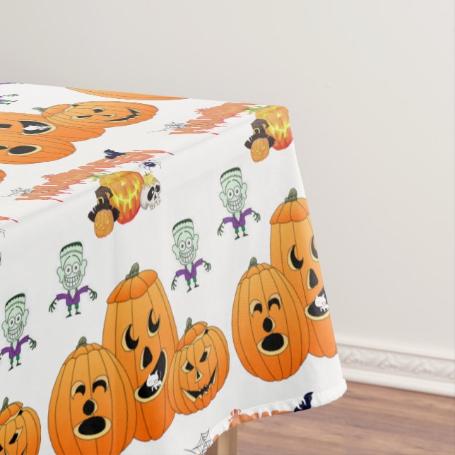 Toalha De Mesa Tablecloth Halloween (Posição Original)