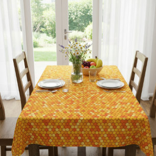 Toalha De Mesa Tablecloth Hexagonal