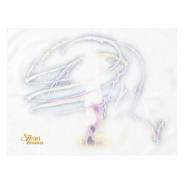 Toalha De Mesa Tablecloth horizontal da forma da princesa ODETTE (Frente (Horizontal))