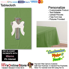 Toalha De Mesa Tablecloth Household Linen Green Background