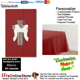 Toalha De Mesa Tablecloth Household Linen Red Background