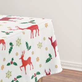 Toalha De Mesa Tablecloth Natal Red Deers