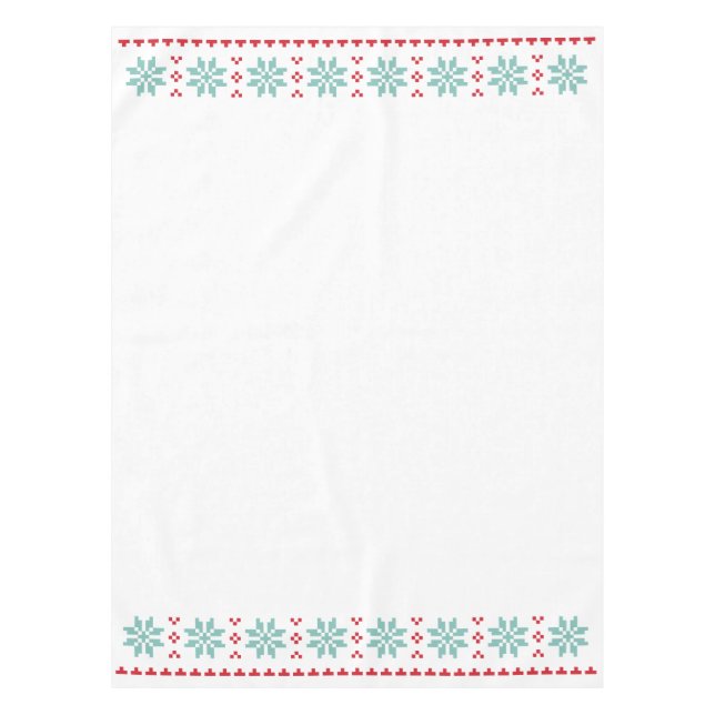 Toalha De Mesa Tablecloth nórdico do teste padrão (Frente)