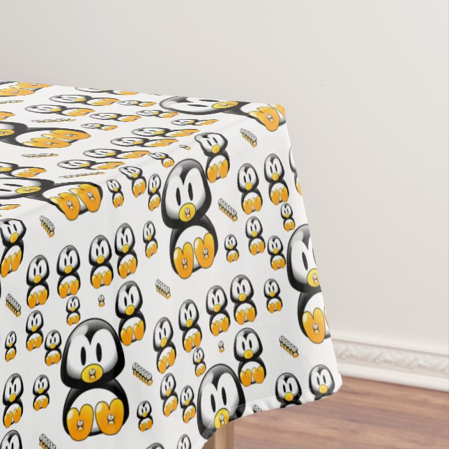 Toalha De Mesa Tablecloth Penguins (Posição Original)