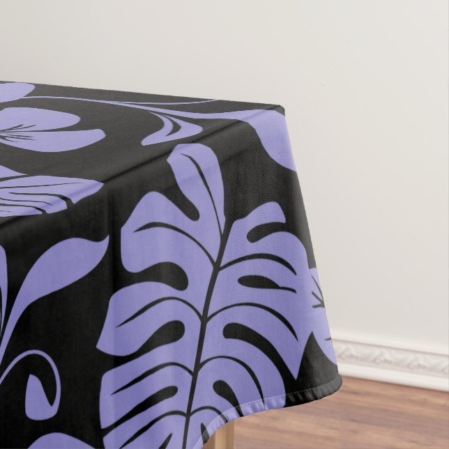 Toalha De Mesa Tablecloth PINK BIKINI (PRETO/LAVANDA) (Posição Original)