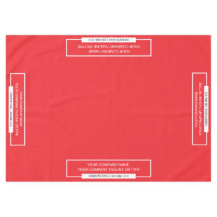 Toalha De Mesa Tablecloth Red White de 60"x84"