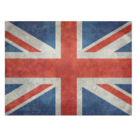 Tablecloth retro do estilo da bandeira britânica