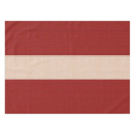 Toalha De Mesa Tablecloth Rustic Red Linen Holiday Stripes