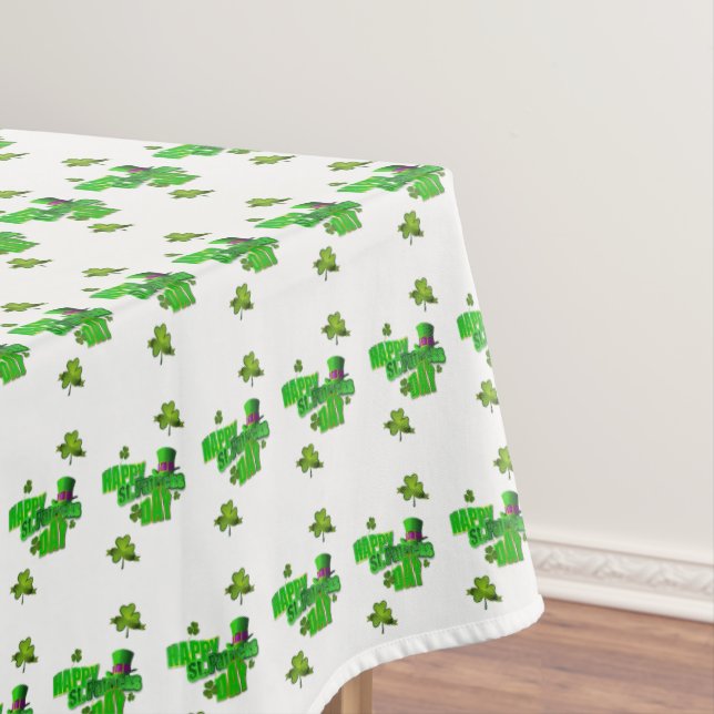 Toalha De Mesa Tablecloth Saint Patrick's Day (Posição Original)