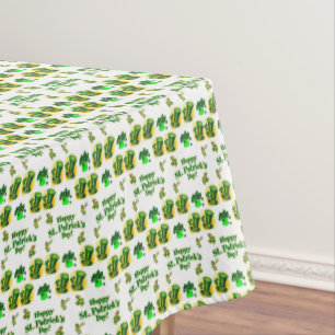 Toalha De Mesa Tablecloth Saint Patrick's Day