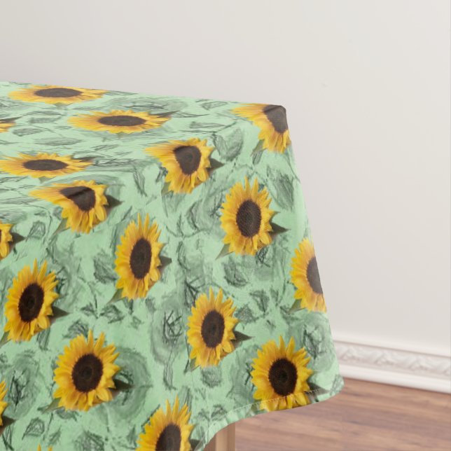 Toalha De Mesa Tablecloth Sunflower (Posição Original)